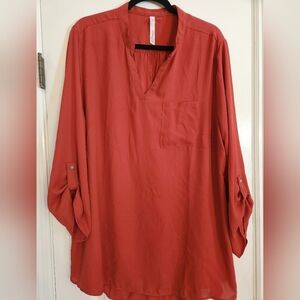 Blouse Rust Color